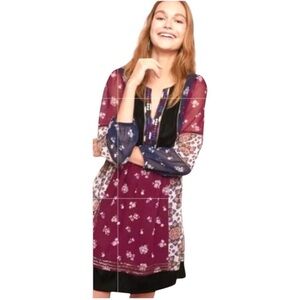 NEW MAEVE By Anthropologie Quartier Latin Boho Peasant Dress, Size L